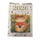 2026 Cat-Themed Vertical Wall Calendar