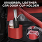 🚗🧺 50% OFF! Leather Car Door Cup Holder