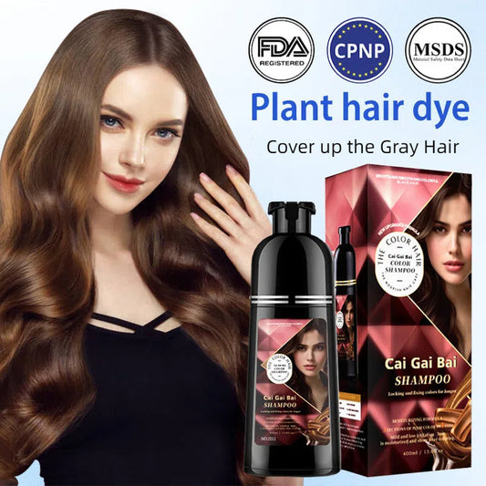 🔥Hot Sale 60% OFF - Herbal Extract Instant Hair Color Shampoo for Men & Women