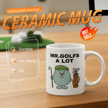 🎉New Year Gift Idea - 50% Off💖Funny Golf-Themed Ceramic Mug