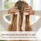 Magnetic Bow Ribbon Hair Clip