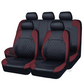 ⭐ 2026 Bestseller | 9-Pieces Full Set Universal Fit Leather Seat Covers | Refresh Your Car Interior 🔥【50% OFF】