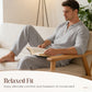 Men's Linen Blend 2-Piece Casual Set