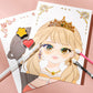 🔥HOT SALE 50% OFF✨JSR Special Diamond Painting & Princess Book Makeup Craft Kits Foil Art Books Set Play on Paper for Girl Handcraft Easter Gifts