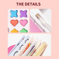 🔥HOT SALE 50% OFF✨JSR Special Diamond Painting & Princess Book Makeup Craft Kits Foil Art Books Set Play on Paper for Girl Handcraft Easter Gifts