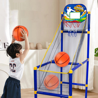 ⏰70% OFF NOW!⛹️Kids' Indoor Basketball Arcade Game with 2 Balls🏀