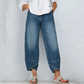 🔥HOT SALE 49% OFF🔥2026 New Women's Imported Premium Denim Casual Wide-Leg Cropped Jeans