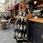 👗New arrival 60% OFF!🏖️Women's V-Neck Baroque Print Flowy Maxi Dress