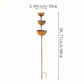 🔥HOT SALE 49% OFF🔥3-Tier Rustic Metal Bird Feeder & Drinker Stake