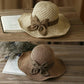 🔥Last Day 50% OFF🔥✨ Straw Hat with Retro Bow – Foldable & Breathable for Summer! 🎀🌞