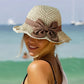 🔥Last Day 50% OFF🔥✨ Straw Hat with Retro Bow – Foldable & Breathable for Summer! 🎀🌞