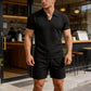 ☀️Breathable Knit Casual Set – Wrinkle-Free, Relaxed Fit