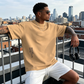 ⏳Time-Limited Special⏰Urban Cotton Blend Tee – From Day to Night