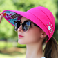 🔥Last Day 50% OFF🔥✨Foldable Wide Brim Sun Hat with Ponytail Hole