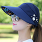 🔥Last Day 50% OFF🔥✨Foldable Wide Brim Sun Hat with Ponytail Hole