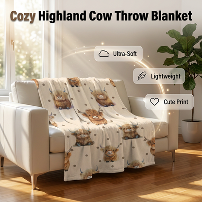 ⏳LAST DAY SALE 50% OFF!⏰Ultra-Soft Printed Flannel Throw Blanket