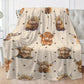 ⏳LAST DAY SALE 50% OFF!⏰Ultra-Soft Printed Flannel Throw Blanket