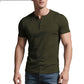 👕 70% OFF NOW! 💪 Treat Yourself, Gift Others 🎁 Men's Lightweight Henley T-Shirt – Muscle Fit & Breathable – Moisture-Wicking & Classic Style 🌿