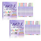🥳2026 HOT SALE💞50% OFF💅 DIY Nail Art Marker Pen Set