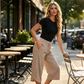 🥳SUMMER HOT SALE💥50% OFF🔥Women's Casual Wide-Leg Capri Pants