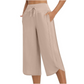 🥳SUMMER HOT SALE💥50% OFF🔥Women's Casual Wide-Leg Capri Pants
