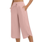 🥳SUMMER HOT SALE💥50% OFF🔥Women's Casual Wide-Leg Capri Pants