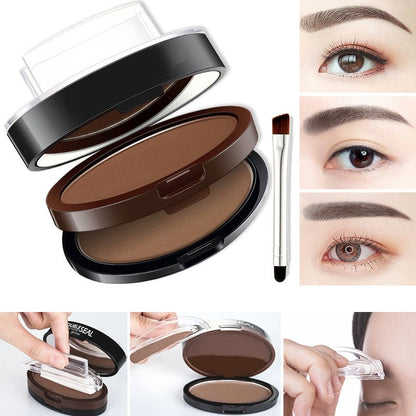 💞HOT SALE 50% OFF✨Instant Adjustable Eyebrow Stamp – Two‑color brow powder, waterproof & smudge‑proof. Natural, full brows in seconds! 💕🎀-Q