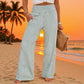 🎁 Hot Sale 49% OFF❤️Women's Smocked Waist Striped Gingham Pants