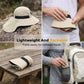 ☀️ SUMMER SALE 50% OFF 🔥UPF 50+ Wide Brim Sun Hat with Neck Flap