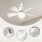 💥SUMMER HOT SALE 50% OFF🔥2-in-1 Portable Ceiling Fan & Light With Remote Control