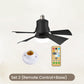 💥SUMMER HOT SALE 50% OFF🔥2-in-1 Portable Ceiling Fan & Light With Remote Control