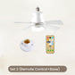 💥SUMMER HOT SALE 50% OFF🔥2-in-1 Portable Ceiling Fan & Light With Remote Control