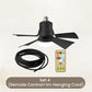 💥SUMMER HOT SALE 50% OFF🔥2-in-1 Portable Ceiling Fan & Light With Remote Control
