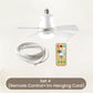 💥SUMMER HOT SALE 50% OFF🔥2-in-1 Portable Ceiling Fan & Light With Remote Control