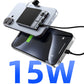 🔋 3-in-1 Magnetic Portable Charger – Wireless, Built-in Stand, Slim 🍃
