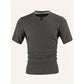 👔 60% OFF NOW! ✨ Men's V-neck Waffle-patterned Short-Sleeve Shirt ☀️High Quality