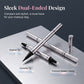 💞Zero-Mistake Double-ended Eyeliner Pen + Built-in corrector - Beginner-friendly