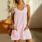 🔥Limited Hot Sale 50% OFF🎁👗Women's Casual Striped Adjustable Straps Sleeveless Romper Dress