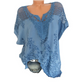🔥 2026 Hot Sale 55% OFF🔥Women’s Elegant Lace Embroidered V-Neck Top