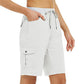 🌺Summer Hot Sale 60% OFF💐Women's Quick-Dry Cargo Shorts with Pockets