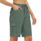 🌺Summer Hot Sale 60% OFF💐Women's Quick-Dry Cargo Shorts with Pockets