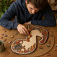 🔥Hot Sale 60%OFF⏰3,000 sold⏳Wooden Musical Note Jigsaw Puzzle Eco-Friendly Material, Beautiful Display Piece. Great Gift For Musicians & Puzzle Fans! 🧩💚🌟