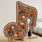 🔥Hot Sale 60%OFF⏰3,000 sold⏳Wooden Musical Note Jigsaw Puzzle Eco-Friendly Material, Beautiful Display Piece. Great Gift For Musicians & Puzzle Fans! 🧩💚🌟