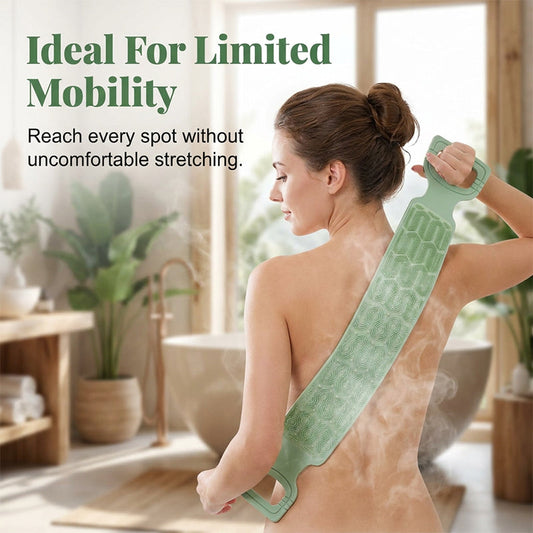 📢📢60% OFF !! ⏰Buy 1 Get 1 Free🛁Deep Cleansing Silicone Back Scrubber🫧🧼