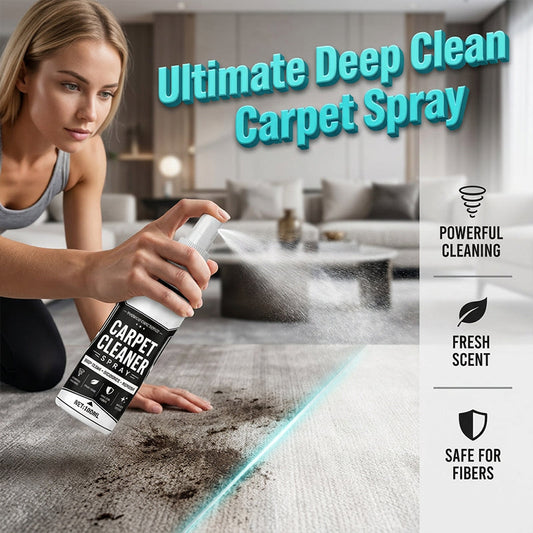 🧼50% OFF NOW! Deep Clean Carpet Spray – Powerful Stain Lifting Carpet Cleaner, Instant Odor Neutralizer, Safe for Carpet Fibers for Home Rug & Upholstery Cleaning