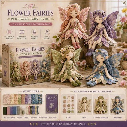 🔥💝LAST DAY 59% OFF🧵Fairy Patchwork DIY Collection