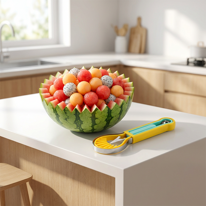 ⏰LIMITED SALE 65% OFF🔥Multi-Functional Fruit Melon Baller Scoop Set