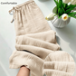 🌈2026 Summer Hot Sale 50% OFF!✨Women’s Elastic Waist Cotton Loungewear Pants