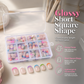 🥳2026 HOT SALE💅✨ 50% OFF!🎁 Color Pop Press-On Nails