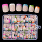 🥳2026 HOT SALE💅✨ 50% OFF!🎁 Color Pop Press-On Nails